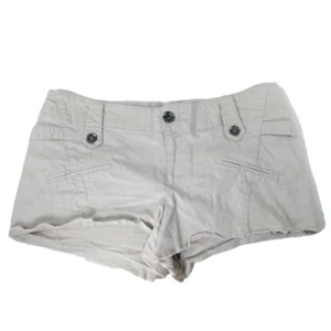 BCBG Generation Women's Khaki Tan Size 8 Multi Button Shorts 31w - Foto 1 di 10