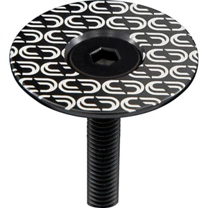 Deda Monza Alloy Stem / Headset Top Cap - 1 1/8" - Black - Picture 1 of 2