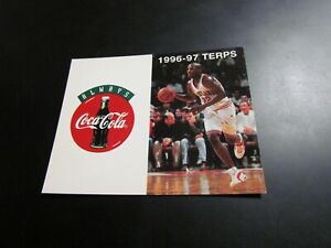 1996 1997 Maryland Basketball Schedule 