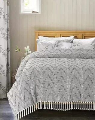 Indian Sofa Throws 100% Cotton Throw Hand Block Print Bed Cover Handloom Blanket - Image 1 of 4