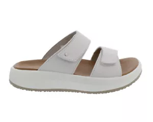 Joya Vienna II White Mule, Full Grain Leather, Senso Sole, Category Emot - Picture 1 of 10