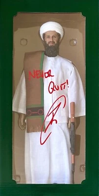 "Figura firmada por Robert O'Neill de Osama Bin Laden escala 1:6 Navy SEAL 12"" LE/911 PSA" Foto 1 de 4