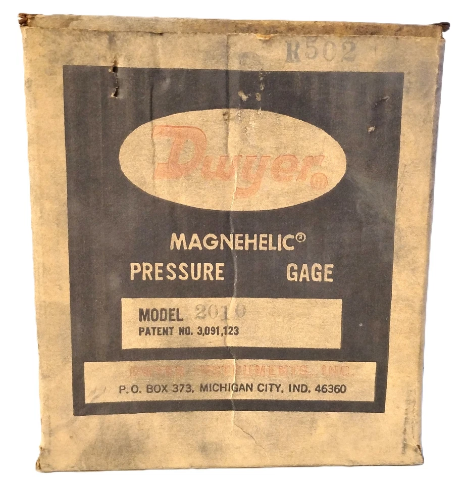 Dwyer 2010C MAGNEHELIC 0-10 Inches of Water Pressure Gauge - Image 1 of 3