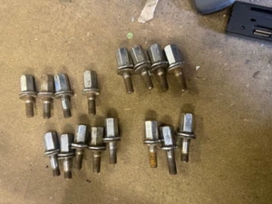 Peugeot 205 1.9 1.6 gti Alloy Wheel Bolts Long Type set of 16 - Picture 1 of 1