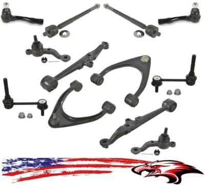 Control Arms Tie Rod Sway Bar Links Ball Joints 12pc Kit for Lexus IS300 01-05 - Image 1 of 4