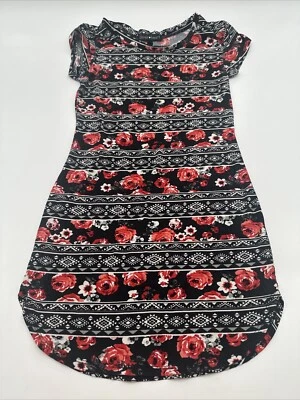 Vestido Derek Corazón Mujer Pequeño AOp Floral Cuello Redondo... #15934 Foto 1 de 4