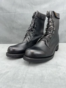 Addison Shoe Company Combat Boots Black Men's 10.5 D DLA-100-88-C-4177 Classic - Picture 1 of 13