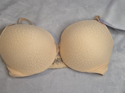 Barely There 现代聚拢钢圈文胸风格 4589 34D 柔软灰褐色 — 第 1/4 张图片