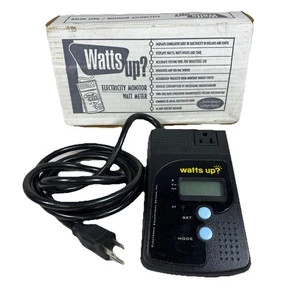 Watts Up? Electricity Monitor / Wattage Meter & Power Analyzer - New Old Stock - Picture 1 of 7