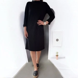 Vestido de lana Windsor talla 38 azul oscuro - Imagen 1 de 9