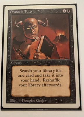 Demonic Tutor Revised Edition Regular - Image 1 of 4