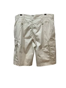 Faded Glory Cargo Shorts Mens 40 Khaki Tan Multi Pocket Outdoor Hiking Casual - Picture 1 of 5