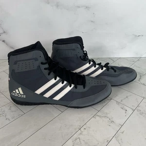 Adidas Grey Size 11.5 David Taylor Signature Mat Wizard 2 Wrestling Shoe NWOB - Picture 1 of 6