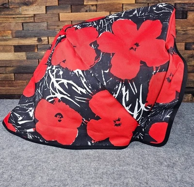 Bugaboo Donkey Poppies Andy Warhol Capucha Toldo Se Adapta a Burro 1 2 3 5 Foto 1 de 4