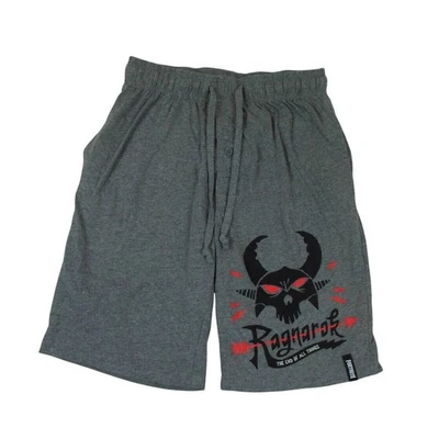 Pantalones Cortos Fortnite Niños M Gris Ragnarok Gamer Informal Salón Pijama Niño Suave Foto 1 de 4