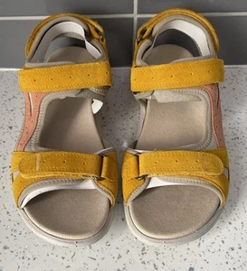 Legero Women's Siris Sandals Comfort Walking Shoes Yellow Uk 4 (G) Eu 37 #747 - Picture 1 of 13