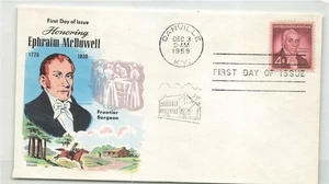 1138 EPHRAIM McDOWELL- Overseas Mailers + enclosure - Picture 1 of 2