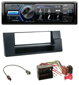 JVC Bluetooth MP3 USB DAB Autoradio für BMW X5 E53 5er E39 Quadlock Ablagefach - Bild 1 von 10