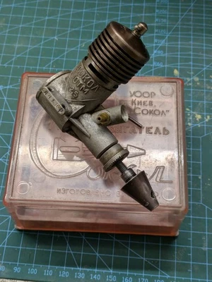 OTM Sokol Cokoa 2,5cc Vintage diesel model Engine  - Image 1 of 3