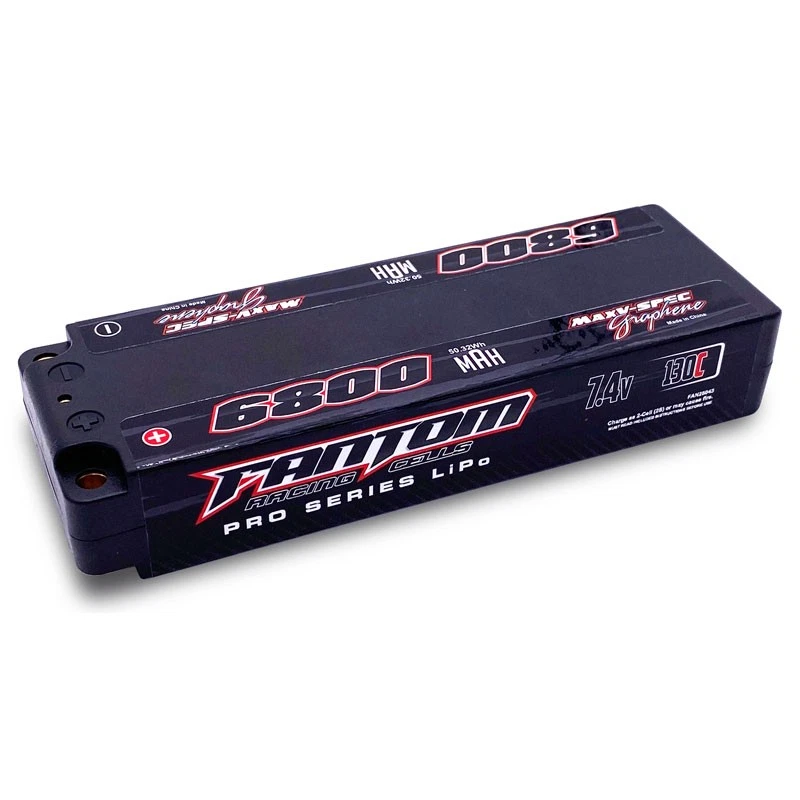 Batería Fantom FAN26043 - MaxV-Spec Silicon Graphene 7.4V 2S LiPo, 6800mAh 130C Foto 1 de 1
