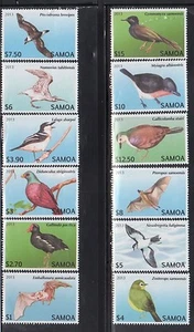 Samoa 1142-53 Birds Mint NH - Picture 1 of 1