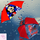 Classic Umbrella, Licensed Character Design Canopy Umbrellas, Brolly Kids 3-7Yrs