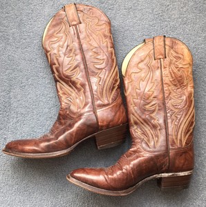 Justin Cowboy Boots in Men's Boots for 