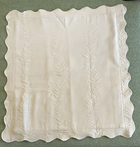 Charter Club Matelasse Standard Shams Laurel Dune Beige Egyptian Cotton New - Picture 1 of 8