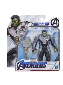 Avengers Marvel Endgame Team Suit Hulk Deluxe Figure Super Hero Legends - Foto 1 di 2