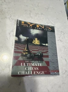 Atari Lynx Ultimate Chess Challenge - Sealed! - Picture 1 of 2