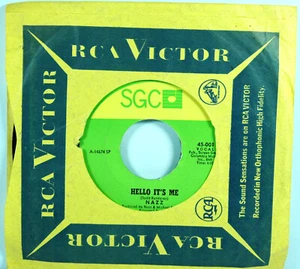 Todd Rundgren (Nazz) - Open My Eyes / Hello It's Me - 1968 SGC Atco Atlantic - Picture 1 of 3
