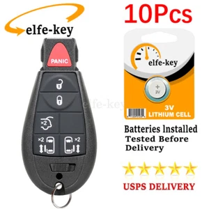 10Pcs 6B Remote Key Fob for Dodge Grand Caravan Chrysler Town & Country IYZ-C01C - Bild 1 von 9