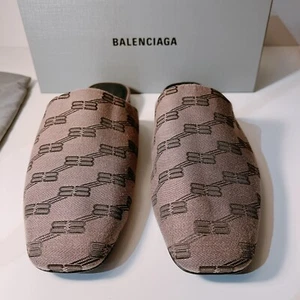 Balenciaga BB Monogram Cosy Mule