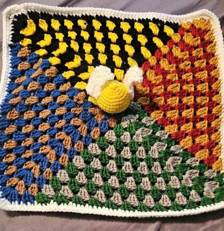 Cobertor amor bebê Harry Potter - 4 casas - Imagem 1 de 4