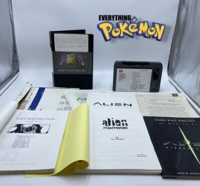 1997 "ALIEN: RESURRECTION" Storyboard, First Draft script and Press Release Kit - Image 1 of 4