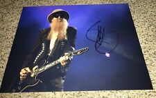 Billy Gibbons Signed 11x14 Photo ZZ Top with proof