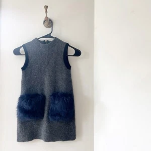 • Crewcuts 100% Wool Sleeveless Sweater Dress • Girls Size 8 - Picture 1 of 7