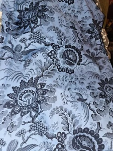 PAT NICHOLS COLLECTION II BY P & B quilt FABRICS 42" x 36"  Blue large print - Picture 1 of 7