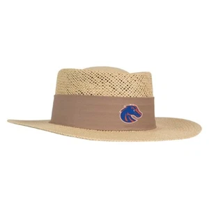 Boise State Broncos Ahead Gambler Straw Hat - Picture 1 of 1
