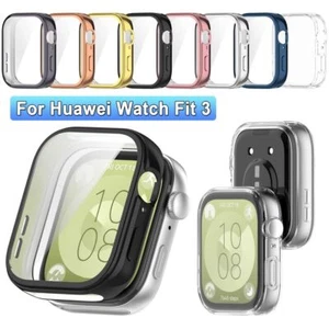 Bumper Screen Protector Full Cover Protective Shell for Huawei Watch Fit 3 - Zdjęcie 1 z 18