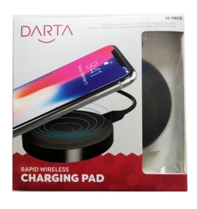 DARTA Rapid Wireless Charging Pad iPhone 8/8+/10/X • Samsung S8/S8+/Edge/Note 8 - Picture 1 of 1