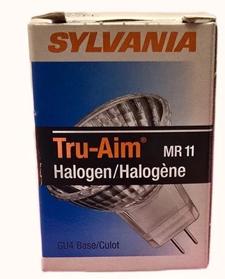 Juego de 3 Sylvania Plumín 12v 20w Halógeno Mr11  Foto 1 de 4