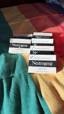 露得清香皂 NOS 透明面部棒 1985 年复古 3.5 盎司罕见 6 条 — 第 1/4 张图片