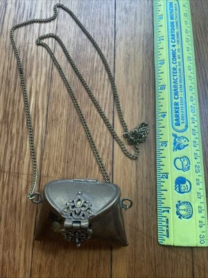 Antique Vintage Purse Small Brass Flapper 1920’s/1930’s - Image 1 of 3