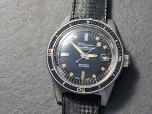 Bisel acrílico Waterman Super Submarino Skin Diver esfera tritio - Imagen 1 de 7