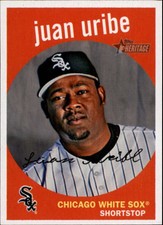 2008 Topps Heritage Baseball Base Singles #261-493 (Pick Your Cards)