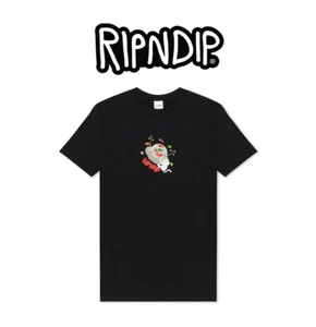 RIPNDIP Space Santa T-Shirt (schwarz) - Bild 1 von 4
