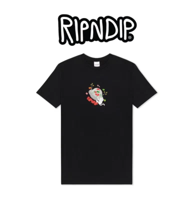 RIPNDIP Space Santa Tee (Black) - Image 1 of 4