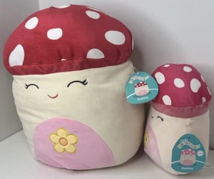 "Malvavisco original Sakina The Mushroom Squishmallow RARO 8"" y 14"" raro retiro" - Imagen 1 de 5