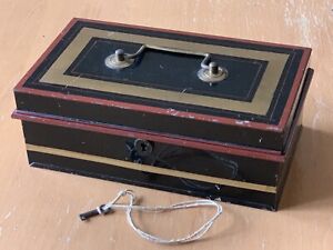 Vintage Cash Box with Key 1950’s made In England